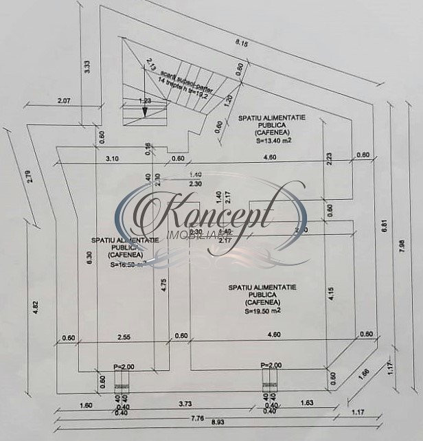 Spatiu comercial, zona semicentrala