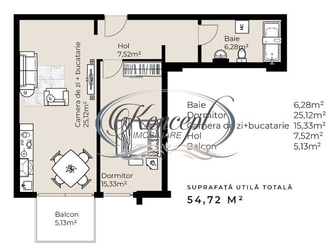 Apartament semifinisat pe strada Soporului