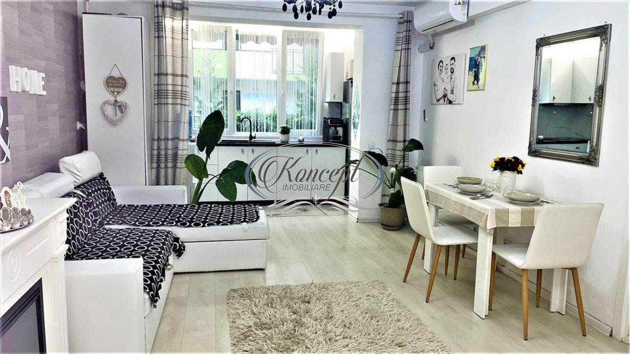 Apartament cu gradina, zona Terra