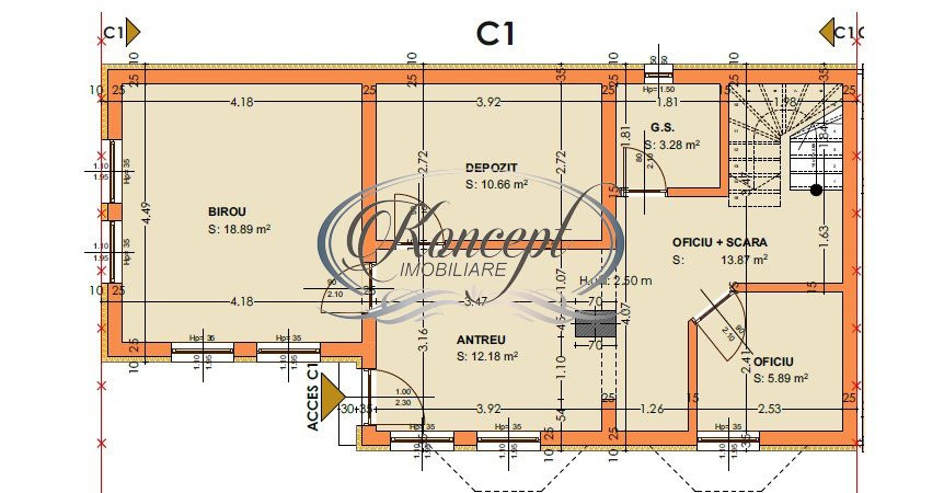 Spatiu pentru clinica sau birouri