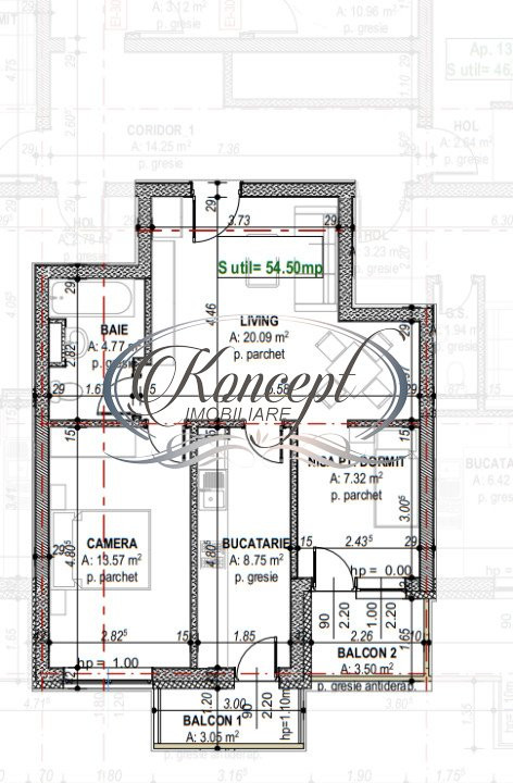 Apartament finisat  in ansamblul Seasons