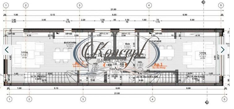 Apartament 3 camere constructie 2022 Grigorescu