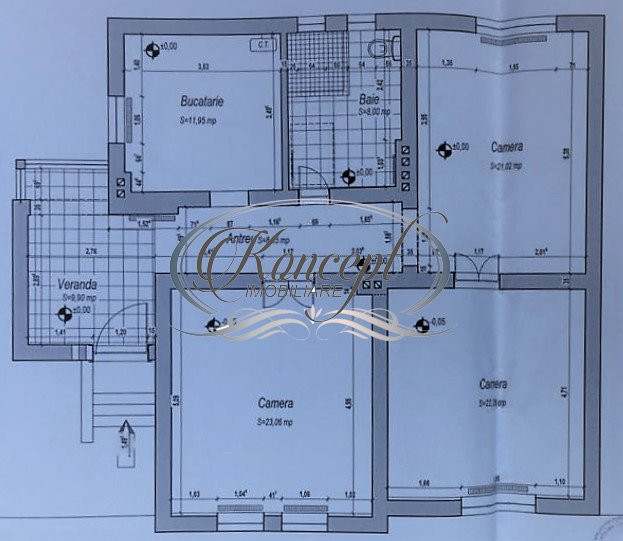 Apartament cu parcare pe strada Clinicilor