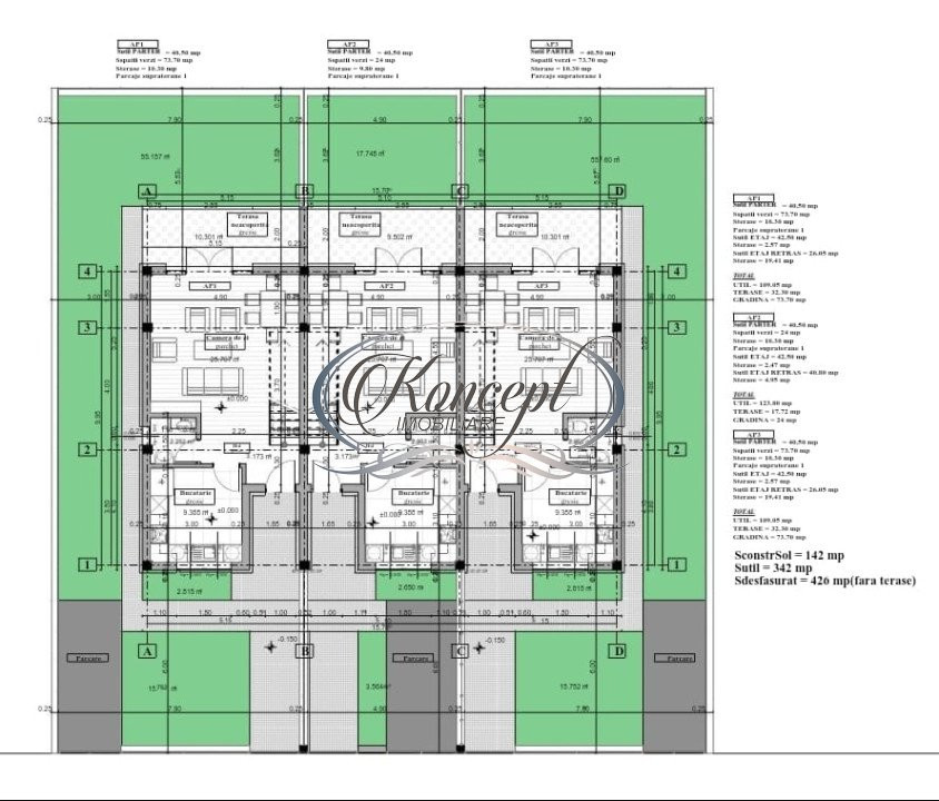 Teren autorizat pentru triplex