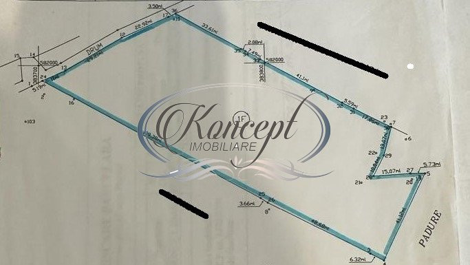 Teren Intravilan de 7854 mp pentru investitie Floresti