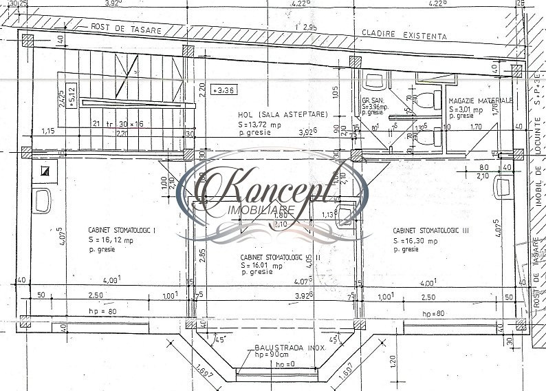 Spatiu comercial, Central