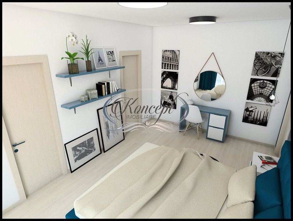 Penthouse cu CF in Borhanci