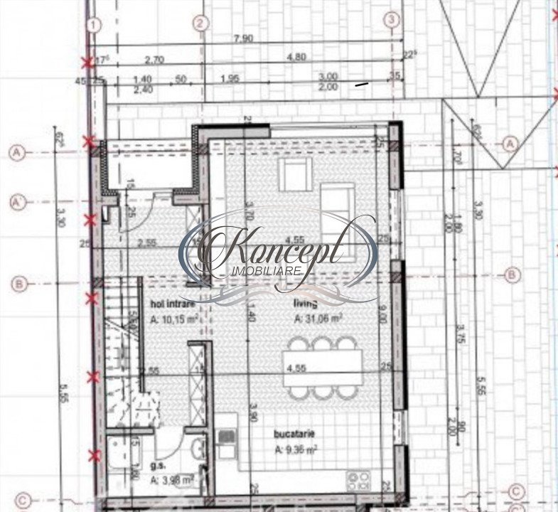 Parte de duplex Gruia