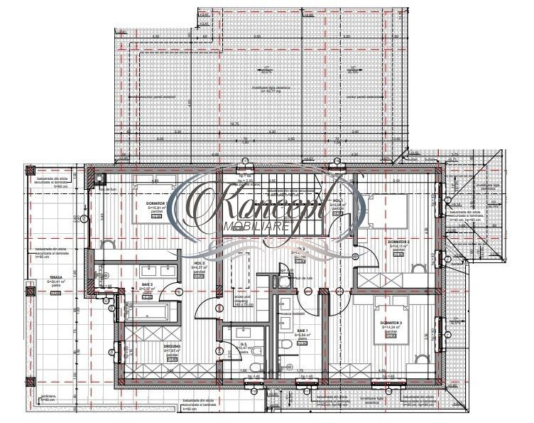 Teren cu casa in constructie, in Faget