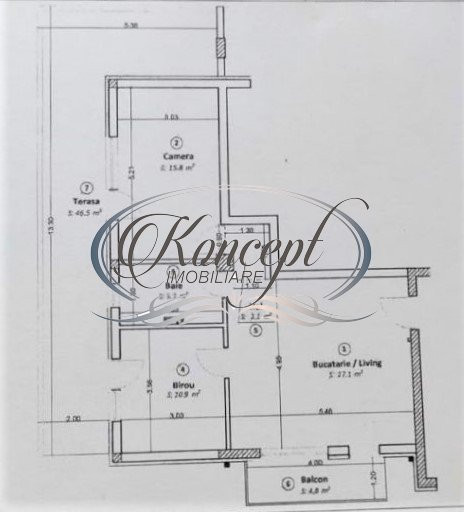 Apartament la cheie, cu terasa si 2 garaje