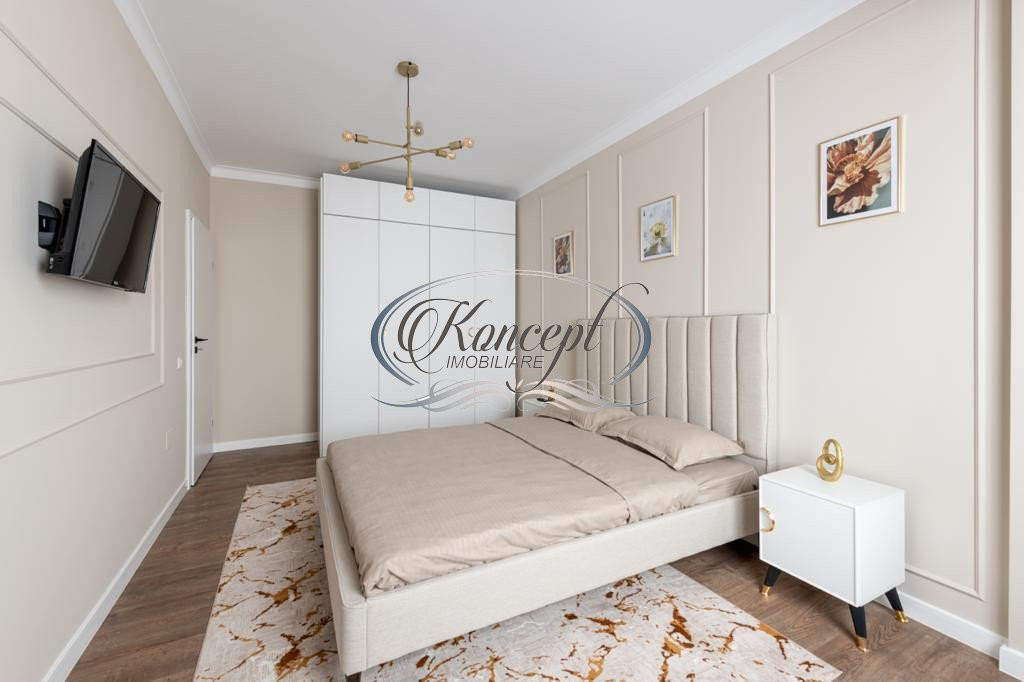 Apartament ultrafinisat cu view, Floresti