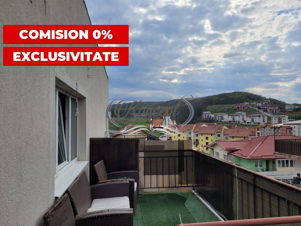 Apartament cu terasa si parcare, 0% comision