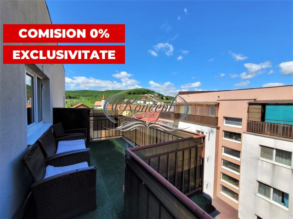 Apartament cu terasa si parcare, 0% comision