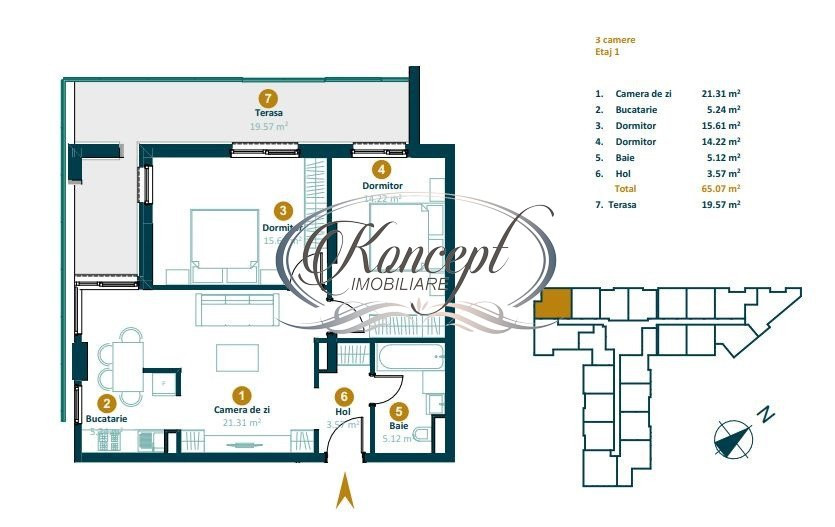 Apartament cu CF in zona Leroy Merlin