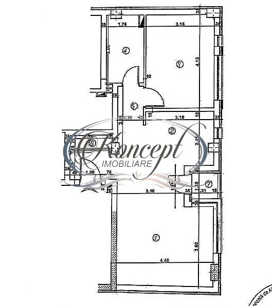 Apartament finisat cu loc de parcare