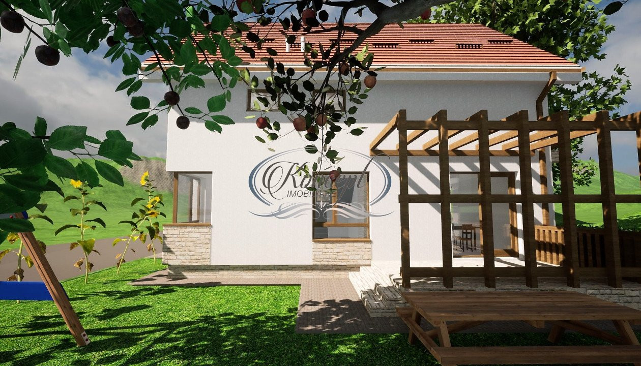 Casa noua cu CF, in Capusu Mic