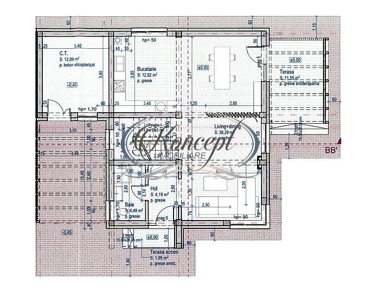 Casa noua cu CF, in Capusu Mic
