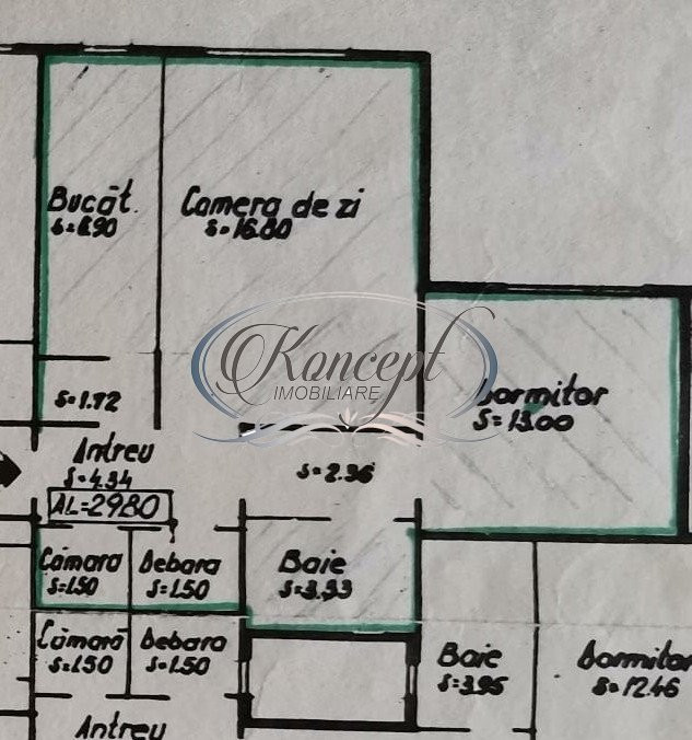Apartament in zona Big Manastur