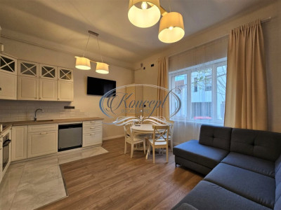 Apartament semicentral cu terasa si curte interioara, strada David Prodan