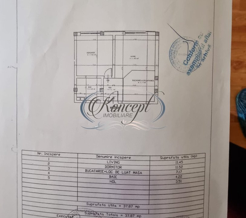 Apartament la etajul 1 pe strada Tautului