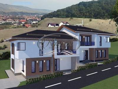 Duplex cu gradina intr-un ansamblu privat