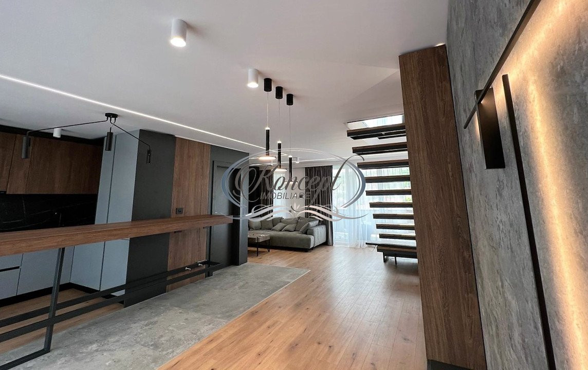 Penthouse superfinisat in zona Garii