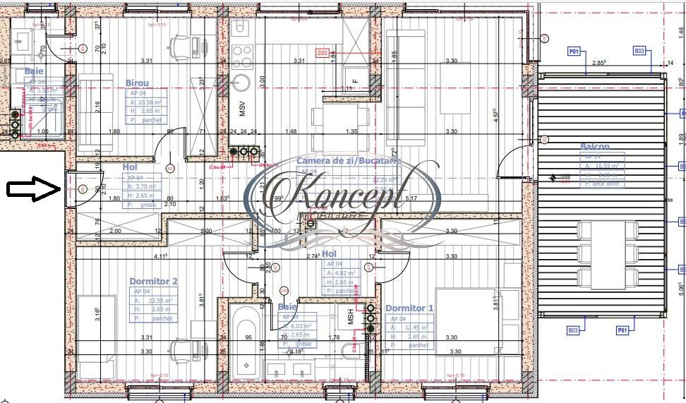 Apartament cu garaj individual in Europa