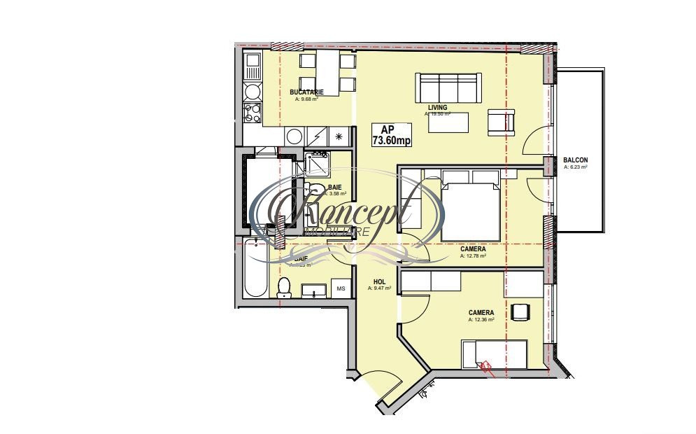 Apartament in zona Semicentrala