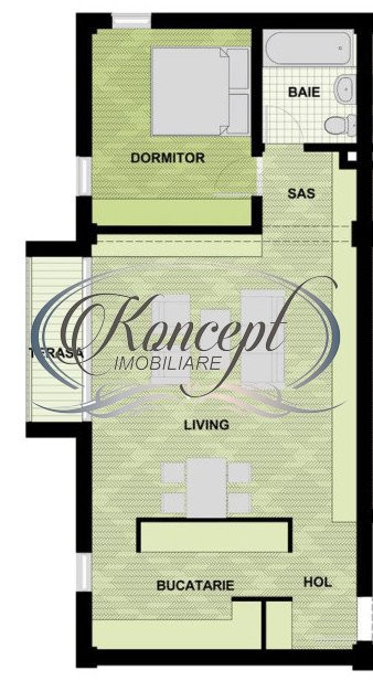 Apartament spatios in zona Campului