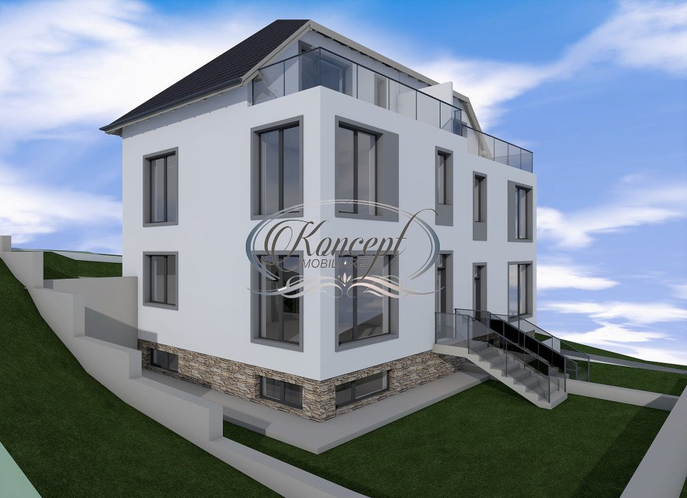 Teren cu proiect autorizat in Dambul Rotund