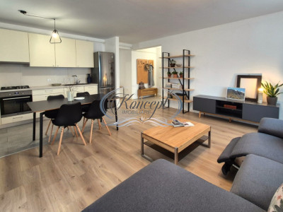 Apartament modern cu parcare in vila