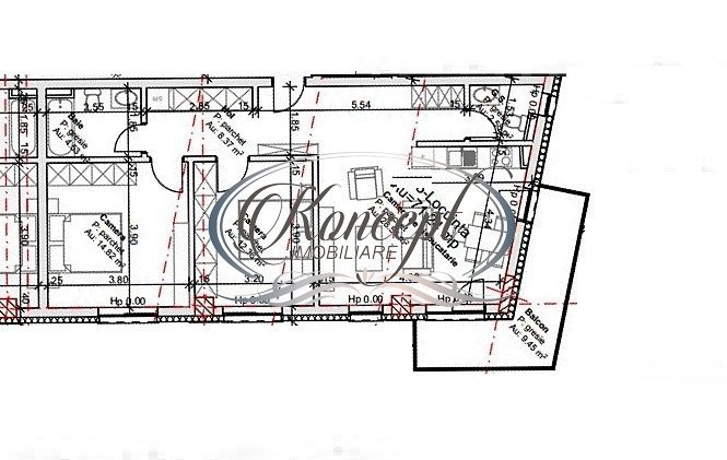 Apartament in bloc nou in zona Auchan Iris