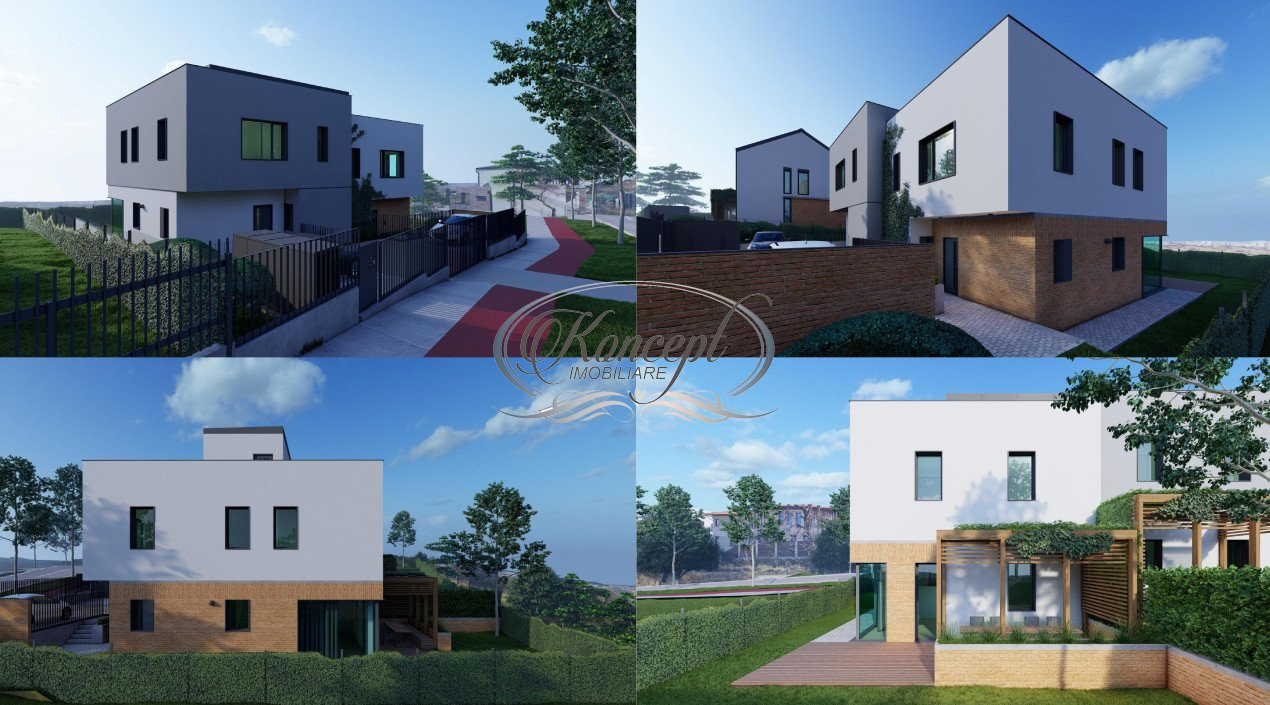 Duplex smart house ready in Borhanci