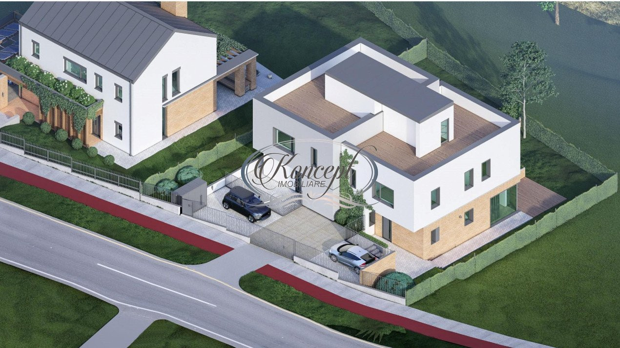 Duplex smart house ready in Borhanci