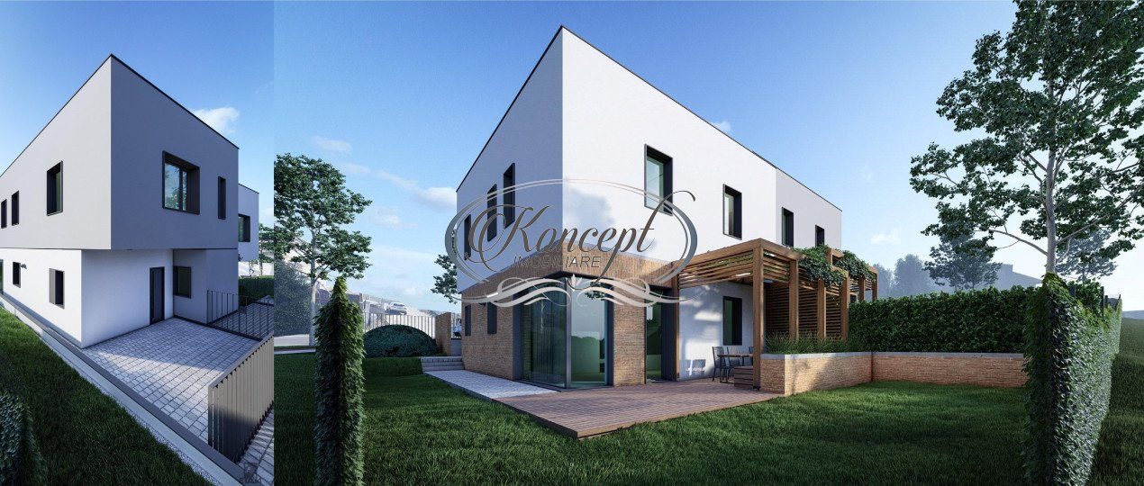 Duplex smart house ready in Borhanci