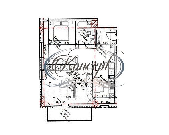Apartament cu garaj in bloc nou