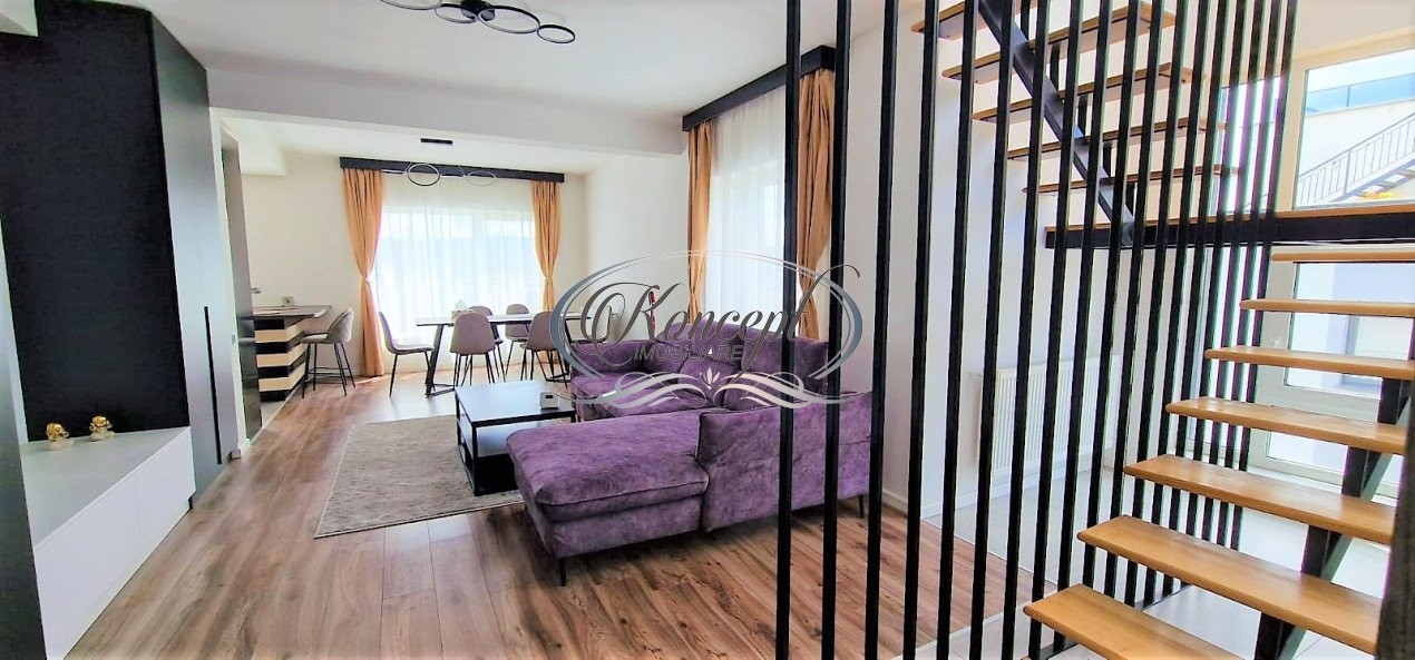 Apartament spatios cu terasa panoramica