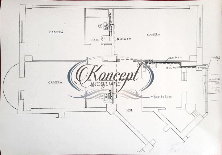 Apartament la etaj intermediar in Piata Cipariu