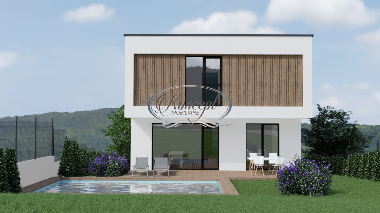 Casa cu piscina in Andrei Muresanu