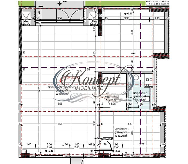 Spatiu comercial semicentral