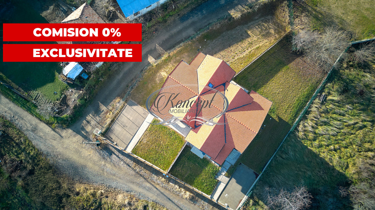 Duplex modern Feleacu cu vedere panoramica spre Cluj