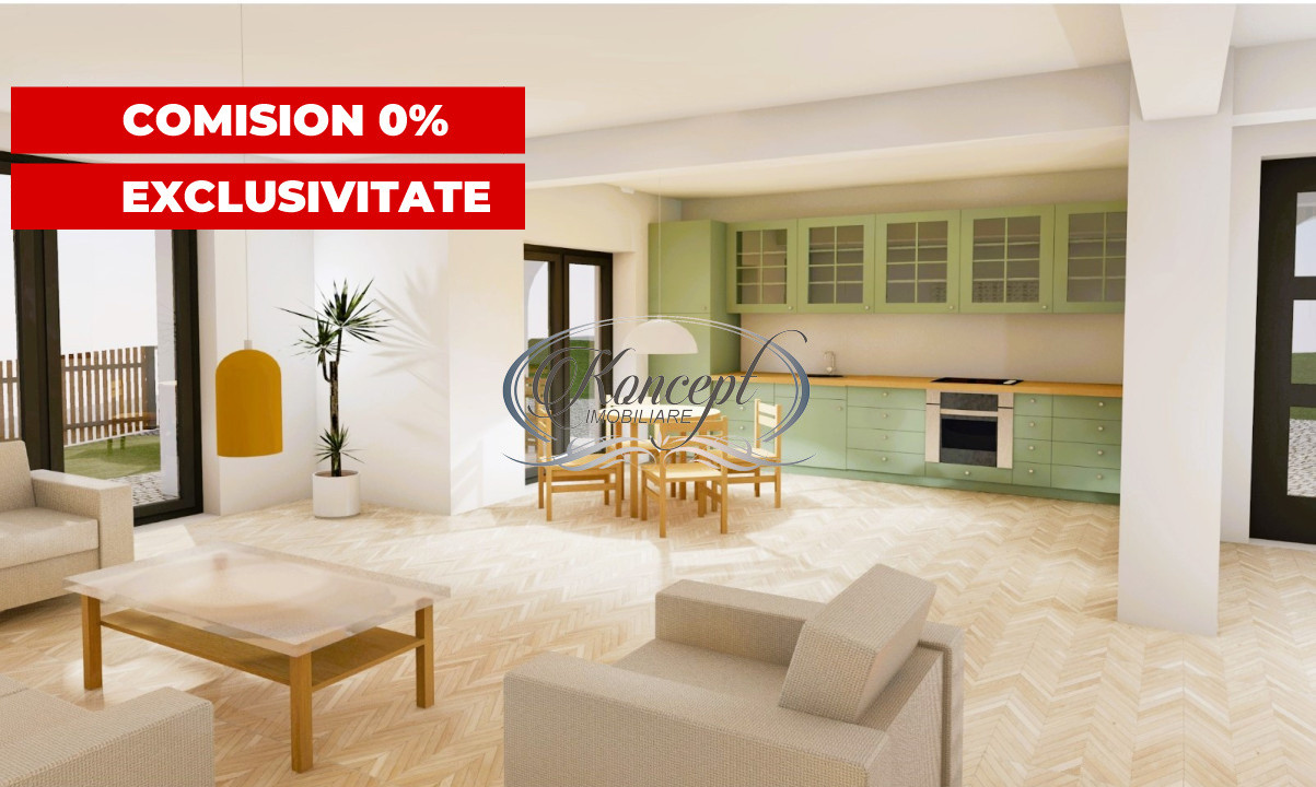 Duplex modern Feleacu cu vedere panoramica spre Cluj