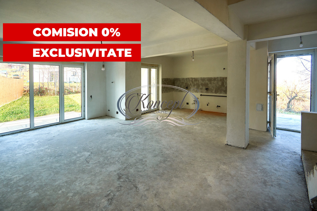 Duplex modern Feleacu cu vedere panoramica spre Cluj