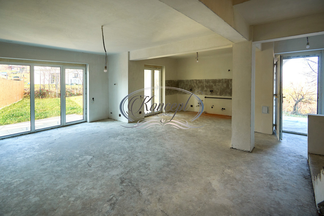 Duplex modern Feleacu cu vedere panoramica spre Cluj