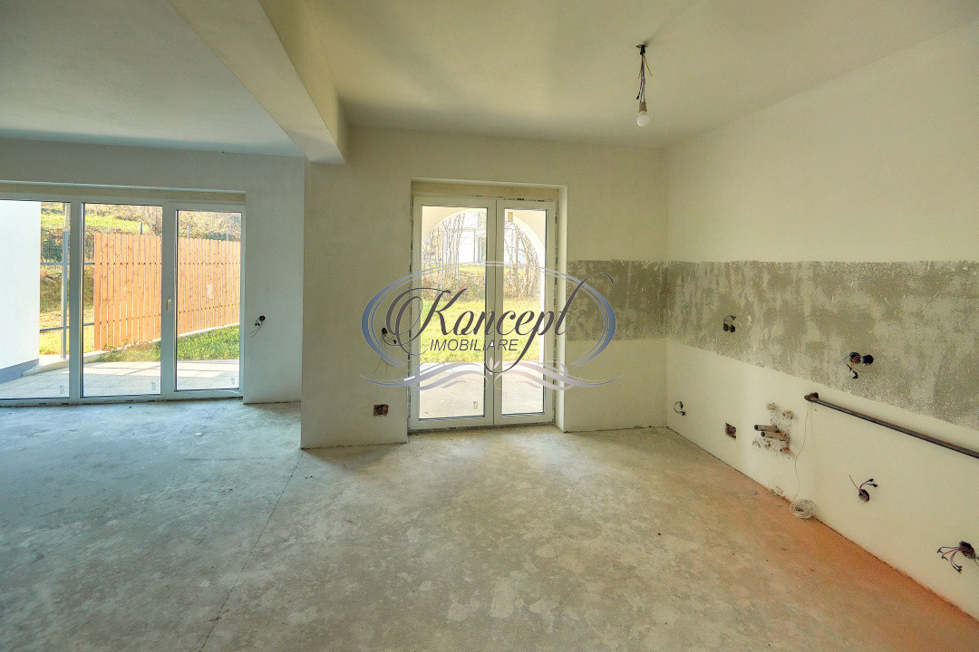 Duplex modern Feleacu cu vedere panoramica spre Cluj