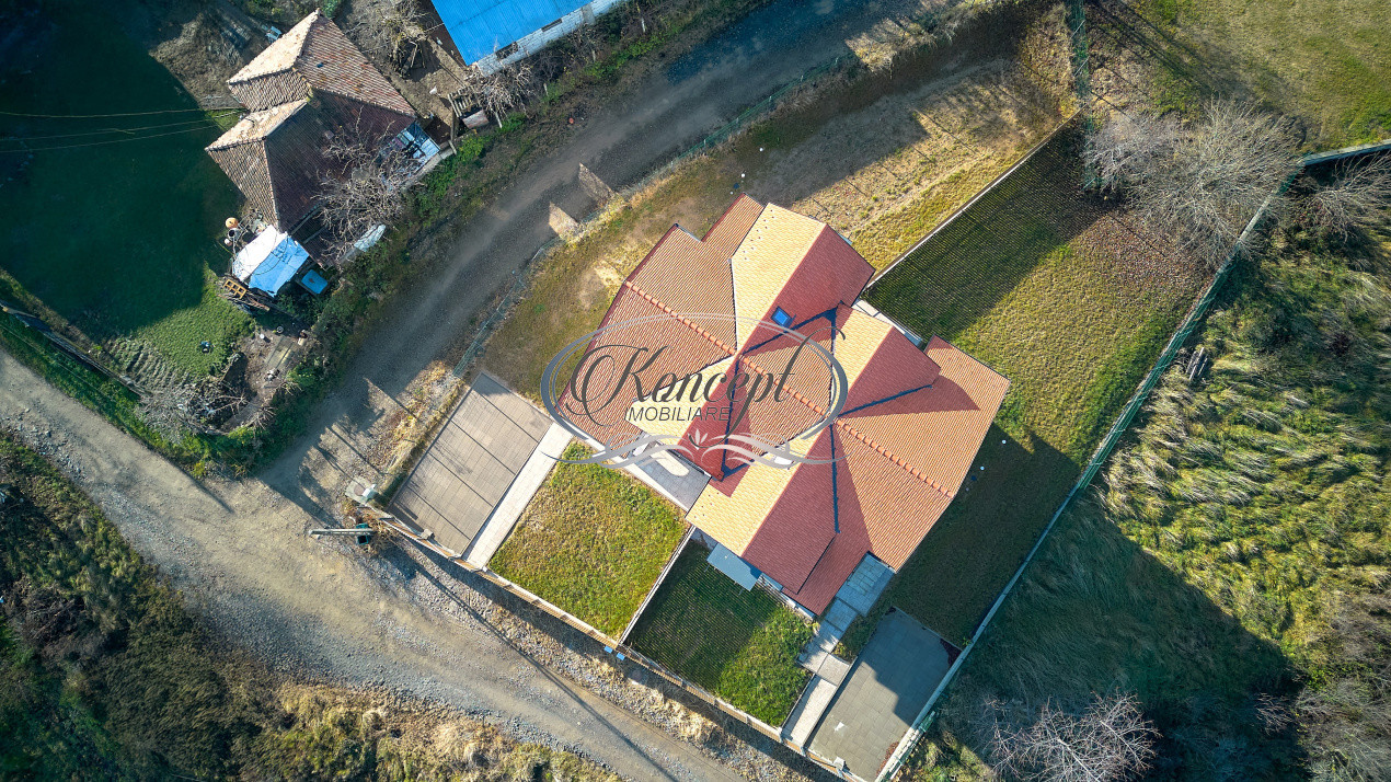 Duplex modern Feleacu cu vedere panoramica spre Cluj