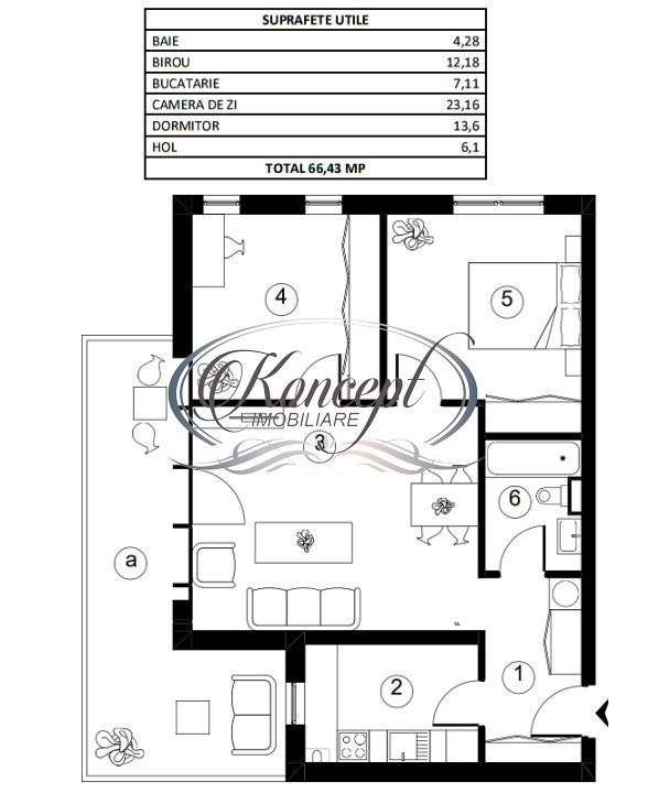 Apartament cu panorama frumoasa, in Sopor