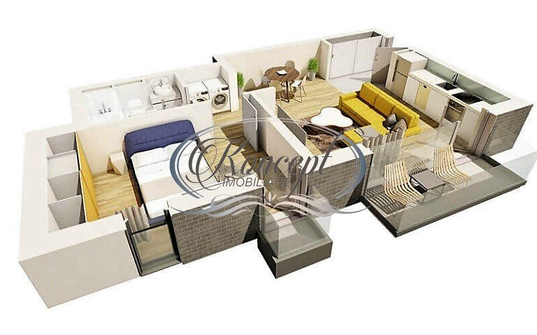 Apartament nou, zona semicentrala