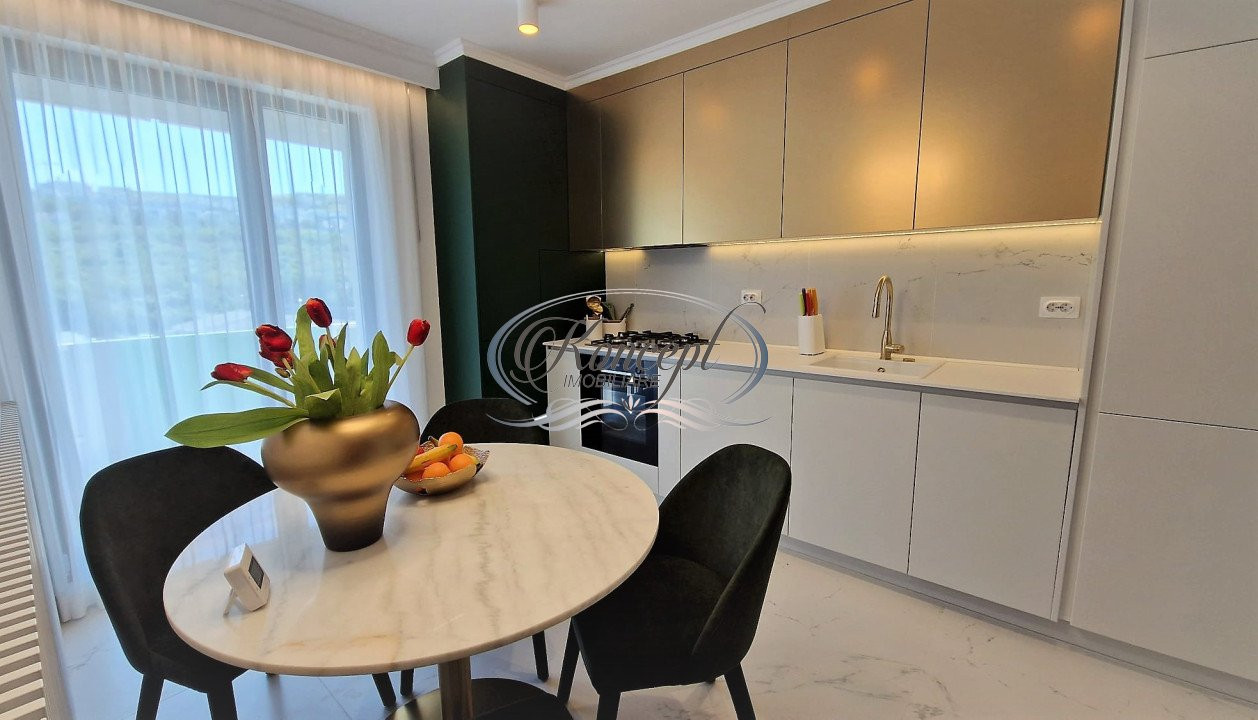 Apartament ultrafinisat cu terasa, zona Metro