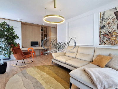 Apartament ultrafinisat cu terasa, zona Metro